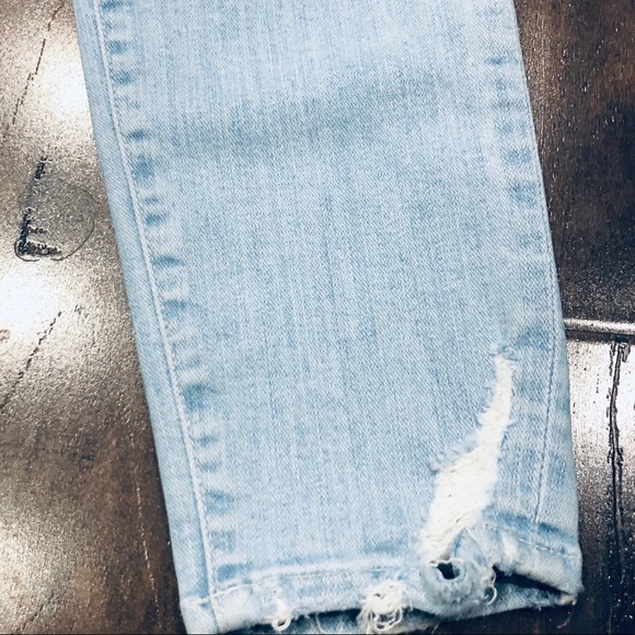 NWT FRAME Le High Skinny Distressed Jeans Sz 27 - Picture 8 of 12